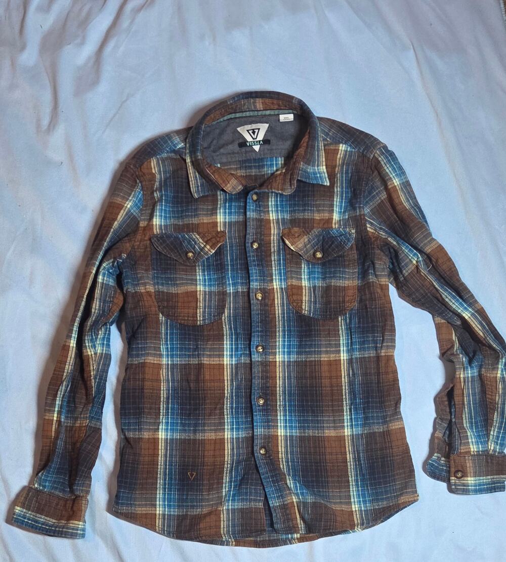 Vissla Organic Cotton Flannel Small